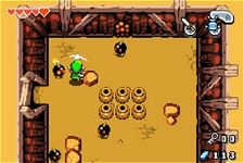 une photo d'Ã©cran de The Legend of Zelda - The Minish Cap sur Nintendo Game Boy Advance